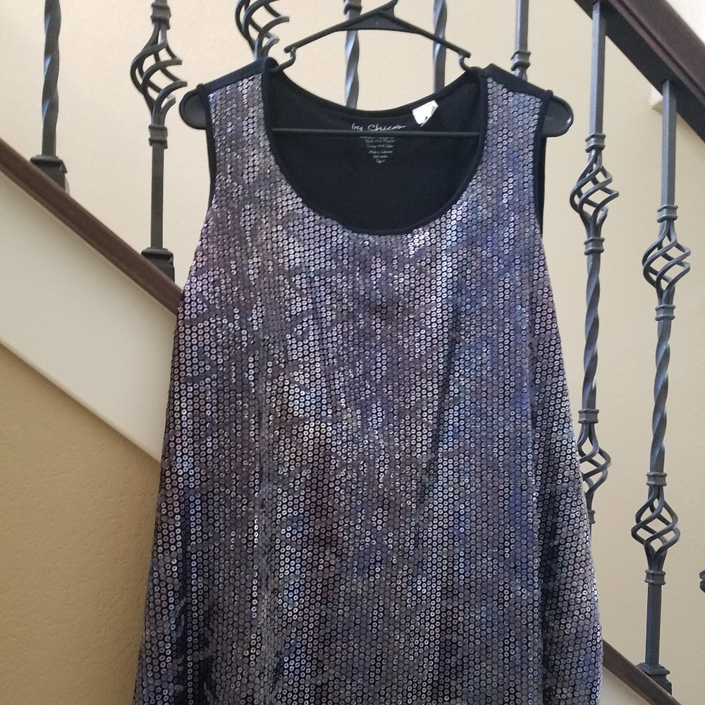 Chico's sequined tank